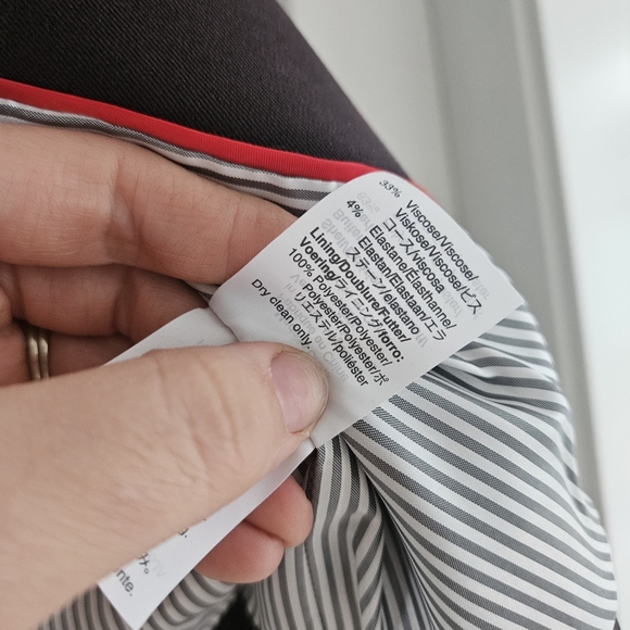 J. Crew Dark Brown Blazer with Gold Buttons Schoolboy Mercantile - Picture 7 of 7